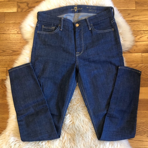 7 For All Mankind Denim - 7 For All Mankind High Waist Skinny Jean